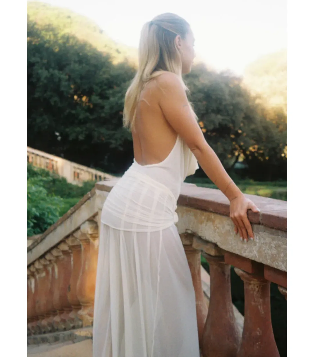 Raphella Santana The Hera Dress Beige Size S / AU 8 for rent on The Volte - main image