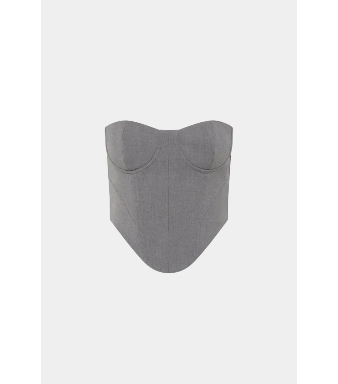 MISHA The Henri Suiting Top and Maxi Skirt Grey Size 6/XS for rent on The Volte - main image