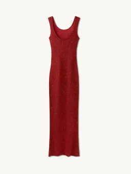 Asta Resort Ana Maxi Dress Wine Sequin Size XS / AU 6 for rent on The Volte - image 10