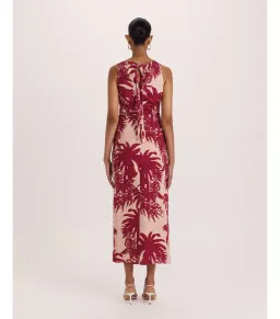 Saba Brielle Midi Dress Red Multi Size AU 12  for rent on The Volte - image 5