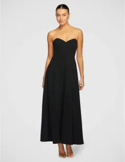 Pilgrim black strapless 14 maxi dress for rent on The Volte - image 1