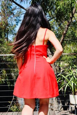 Kookai RED MAGIC dress SIZE 8-10 for rent on The Volte - image 3