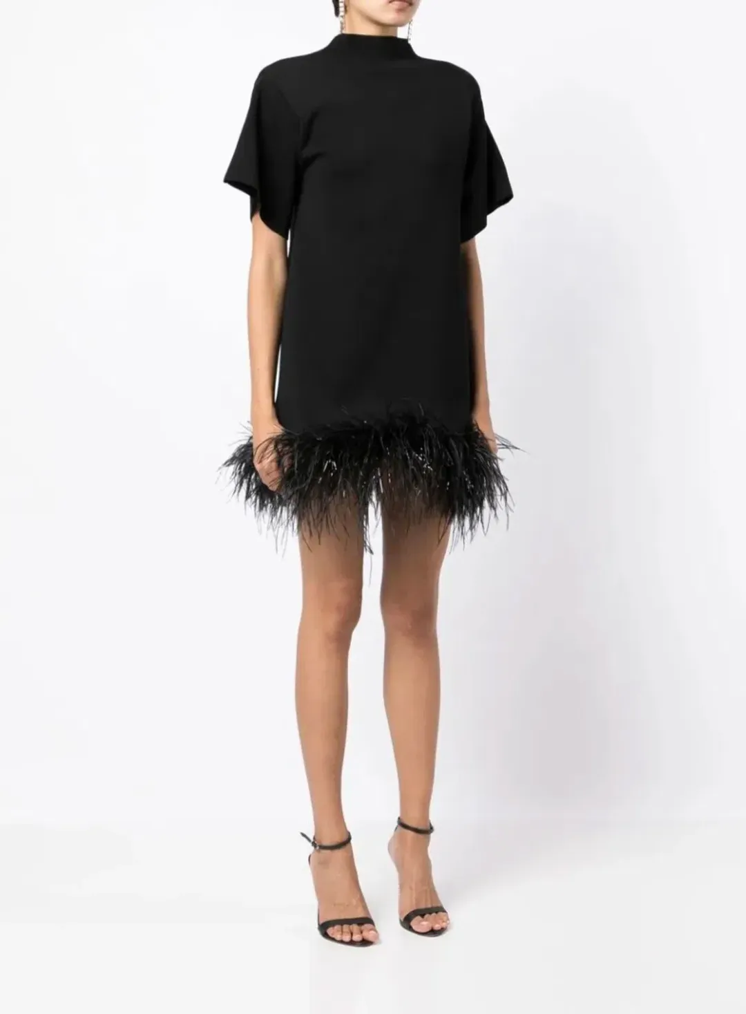 Rachel Gilbert Rita Mini Dress Black Size L / AU 14 for rent on The Volte - main image