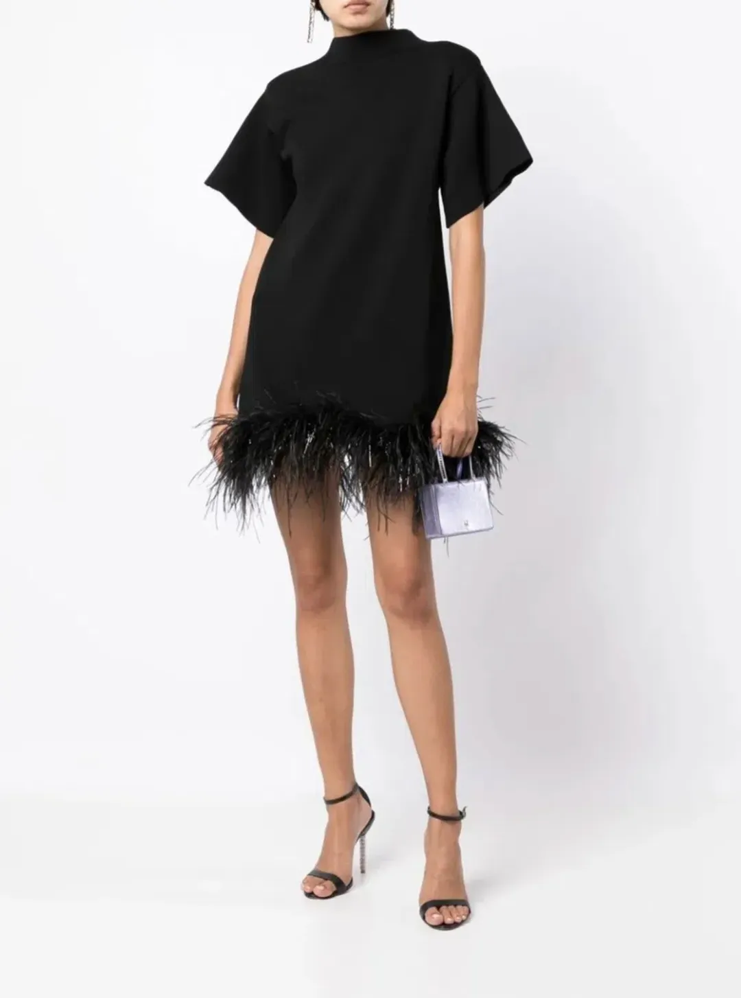 Rachel Gilbert Rita Mini Dress Black Size L / AU 14 for rent on The Volte - main image