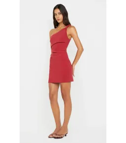 Bec & Bridge Ariven Asym Mini Dress Red Size AU 14 for rent on The Volte - image 3