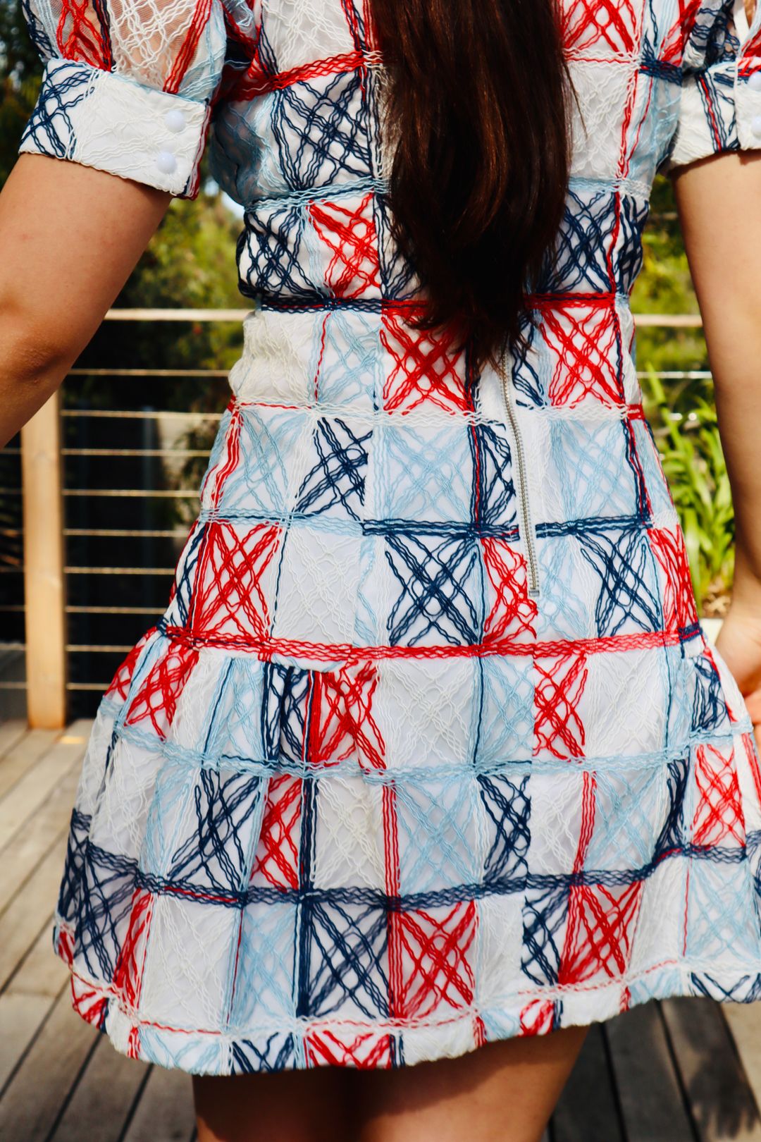 Mossman The Equal Angles Mini Dress Multi Size 6 for rent on The Volte - main image