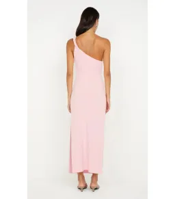 Bec & Bridge Ariven Asym Midi Dress Pink Size AU 16 for rent on The Volte - image 3