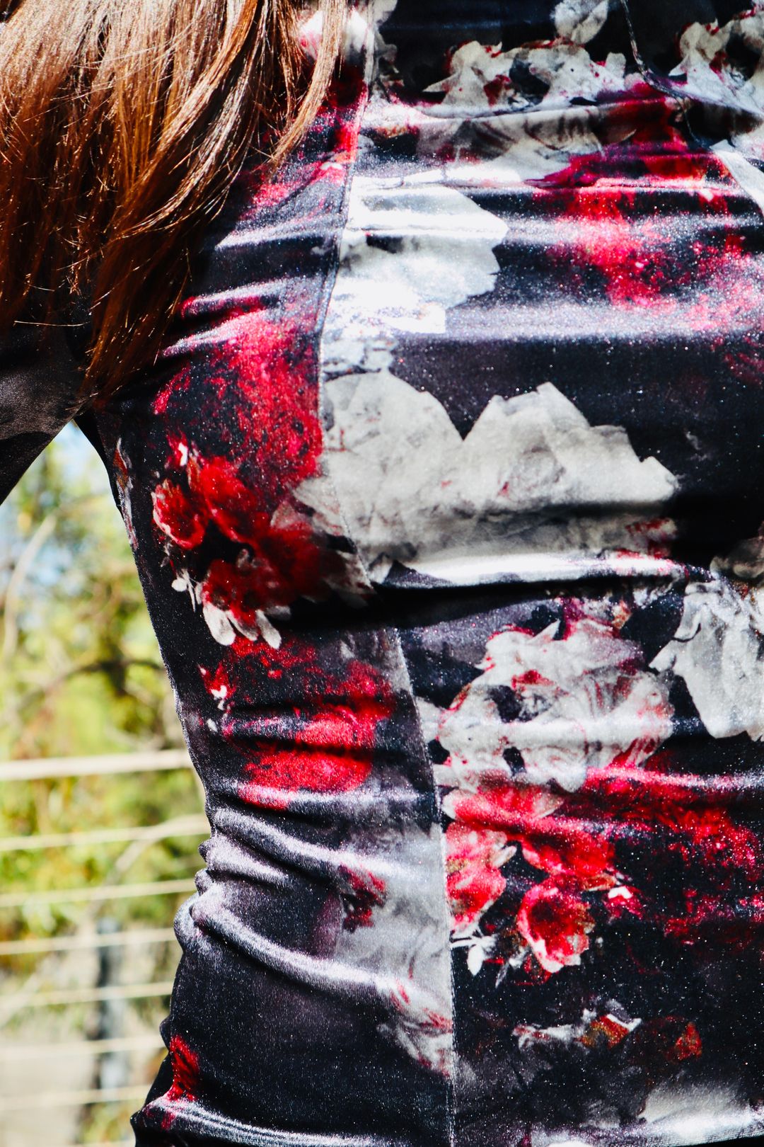Mossman The Poison Arrow Mini Dress Floral Print Size 6 for rent on The Volte - main image