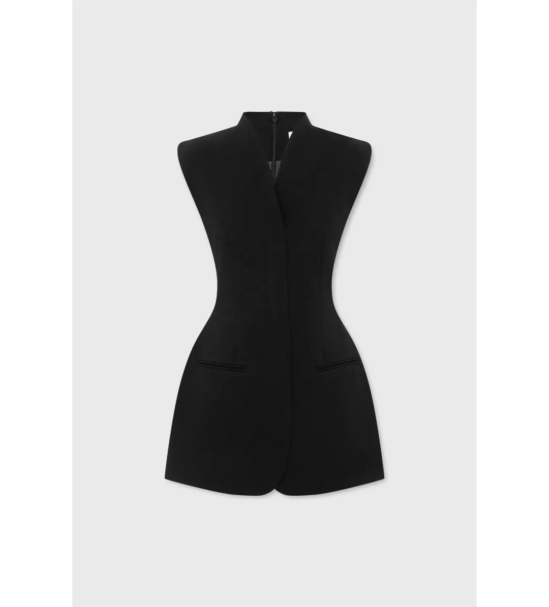 Capsule WD Cross Mini Dress Black Size AU 12 for rent on The Volte - main image