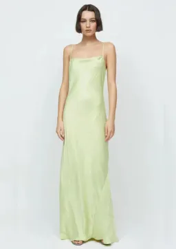 Bec & Bridge Lani Maxi Dress in Lime Green Size AU6 for rent on The Volte - image 4