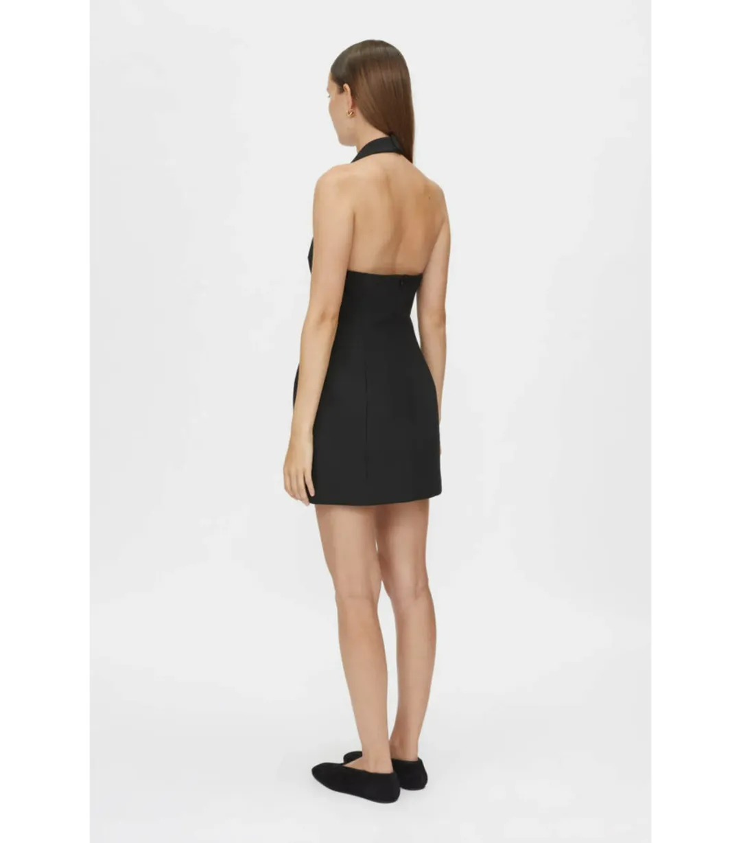 Camilla and Marc Petra Mini Dress 2.0 Black Size AU 10 for rent on The Volte - main image