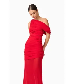 Elliatt Darya Maxi Dress Red Size AU 12 for rent on The Volte - image 5