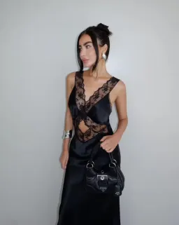 Sir the Label Aries Cut Out Gown Black Size 8  for rent on The Volte - image 2
