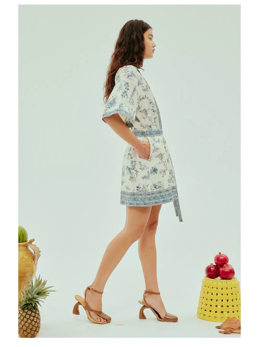 Alemais Casa Mini Dress - size 10 for rent on The Volte - main image