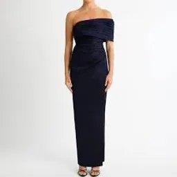 Sheike Giselle Gown Navy Size 6  for rent on The Volte - image 1