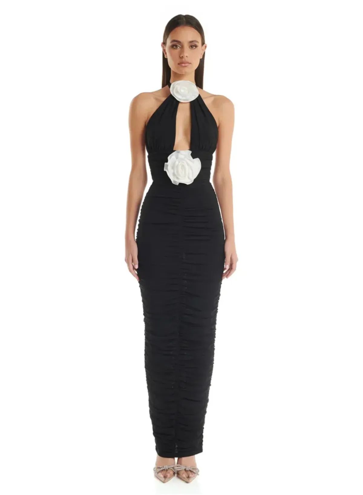 Eliya The Label Alanna Dress Black Size XL/AU 14  for rent on The Volte - main image