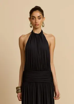 Arcina Ori Santina Maxi Dress Black Size S / AU 8  for rent on The Volte - image 3