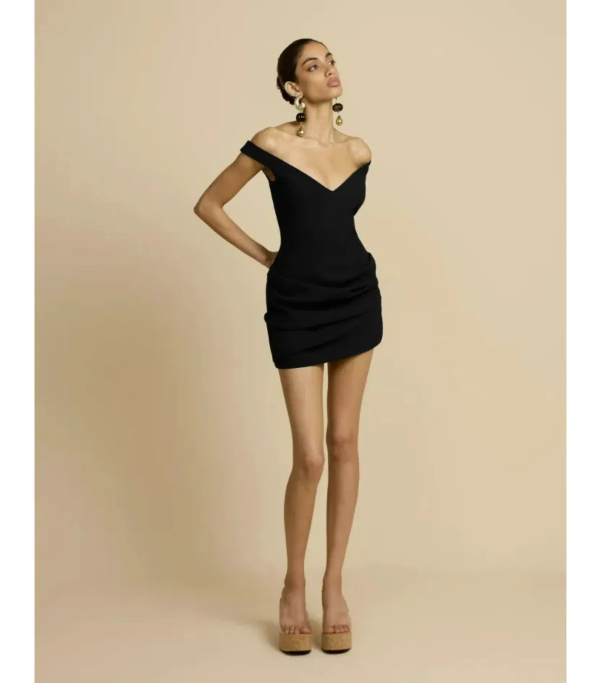 Arcina Ori Avery Mini Dress Black Size S / AU 8 for rent on The Volte - main image