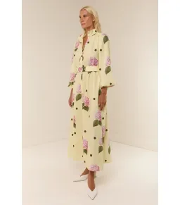 Palm Noosa Noddy Midi Dress Portofino Polka Dot Size AU 12  for rent on The Volte - image 2