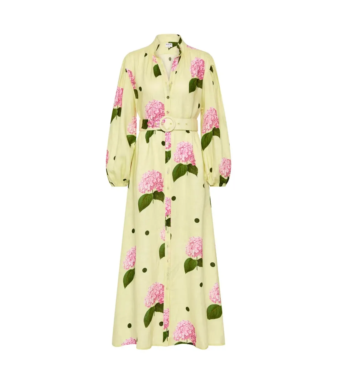 Palm Noosa Noddy Midi Dress Portofino Polka Dot Size AU 12  for rent on The Volte - main image