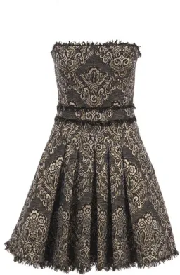 Vintage Dolce & Gabbana Mini Flare Dress Size AU 8  for rent on The Volte - image 1