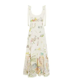 Alémais Anouk Ballet Midi Sundress Print Size AU 14 for rent on The Volte - image 4