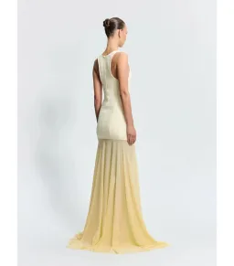 Effie Kats- Odessa Maxi Gown Lemon- XS for rent on The Volte - image 5