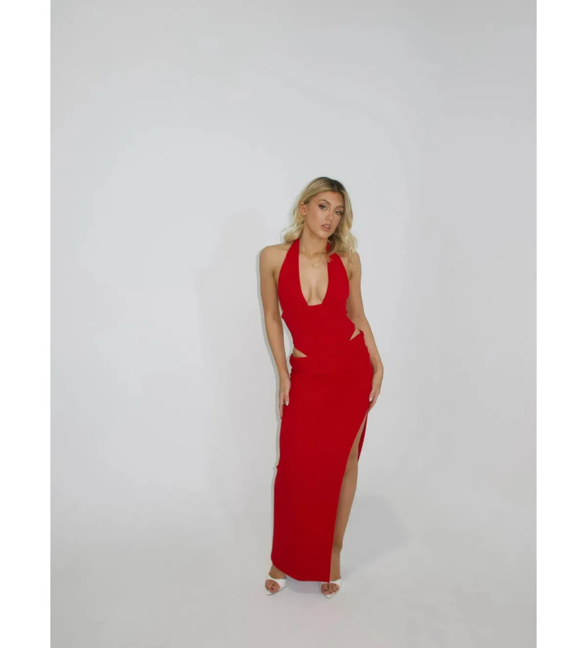Natalie Rolt Becca Bodysuit And Skirt Set Size 6  for rent on The Volte - main image