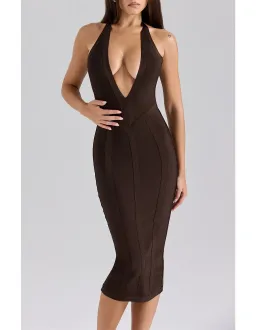 House Of CB The birthday chocolate bandage , Brown Size 8 for rent on The Volte - image 1