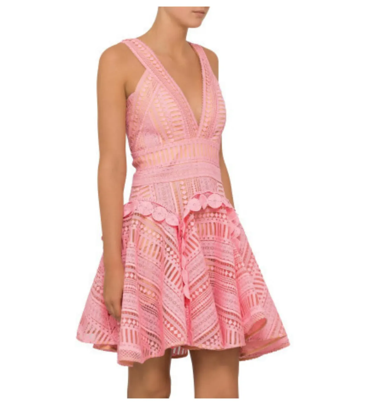 Thurley Haylleys Comet Dress Pink Size 10 for rent on The Volte - main image