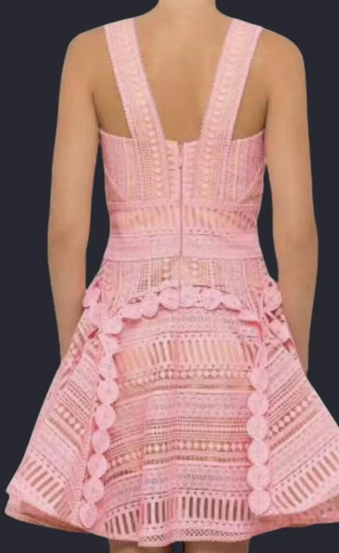 Thurley Haylleys Comet Dress Pink Size 10 for rent on The Volte - main image