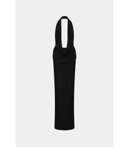 Misha Vanessa Maxi Dress Black Size AU 10  for rent on The Volte - image 3