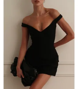 Arcina Ori Avery Mini Dress Black Size Small / AU 8 for rent on The Volte - image 5