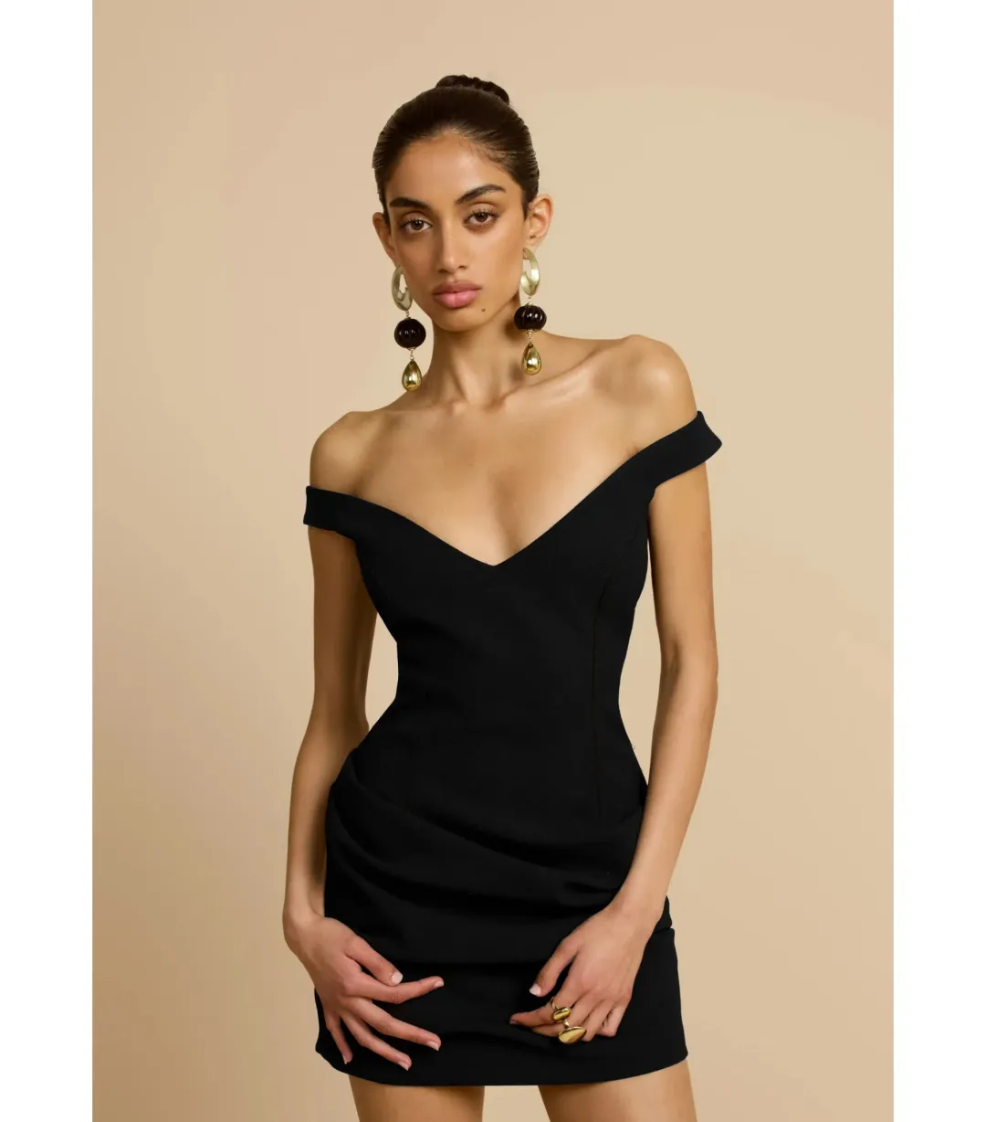 Arcina Ori Avery Mini Dress Black Size Small / AU 8 for rent on The Volte - main image