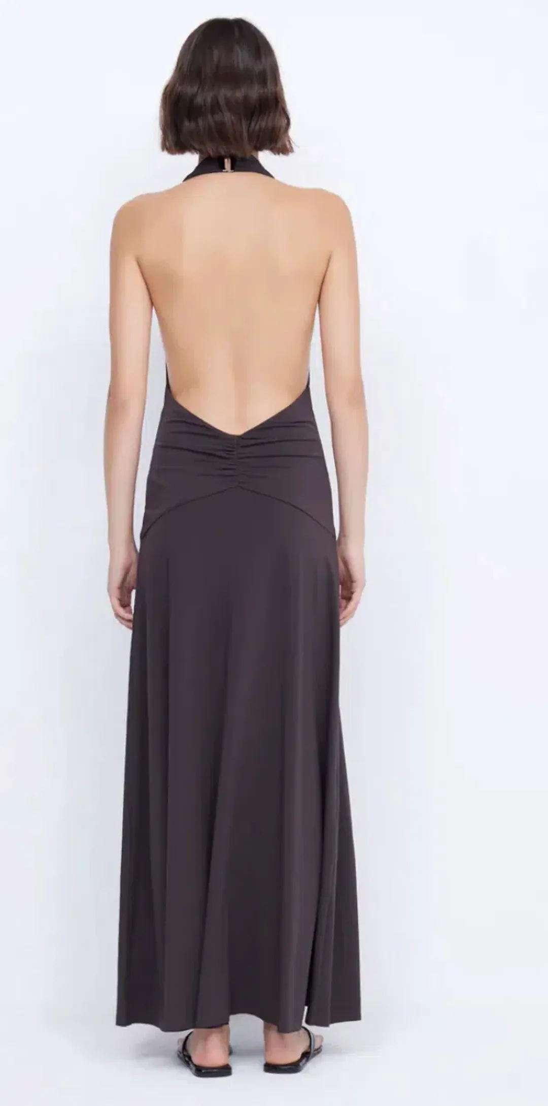Bec & Bridge Blanche Halter Maxi Dress - size 8  for rent on The Volte - main image