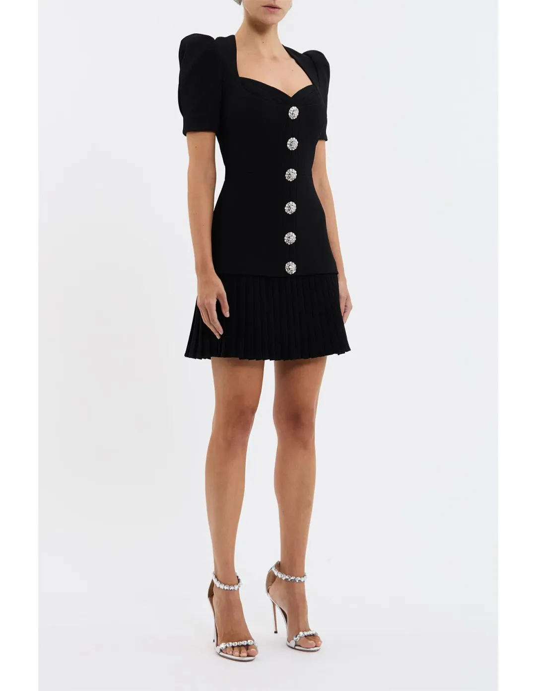 Rebecca Vallance Vicki Mini Dress Black Size 6  for rent on The Volte - main image