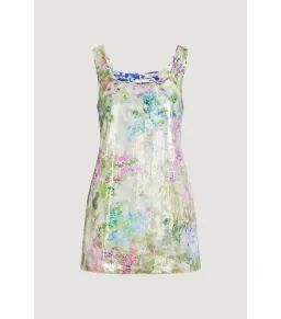 Aje Dahlia Mini Dress Lavandula Size 12 for rent on The Volte - image 7