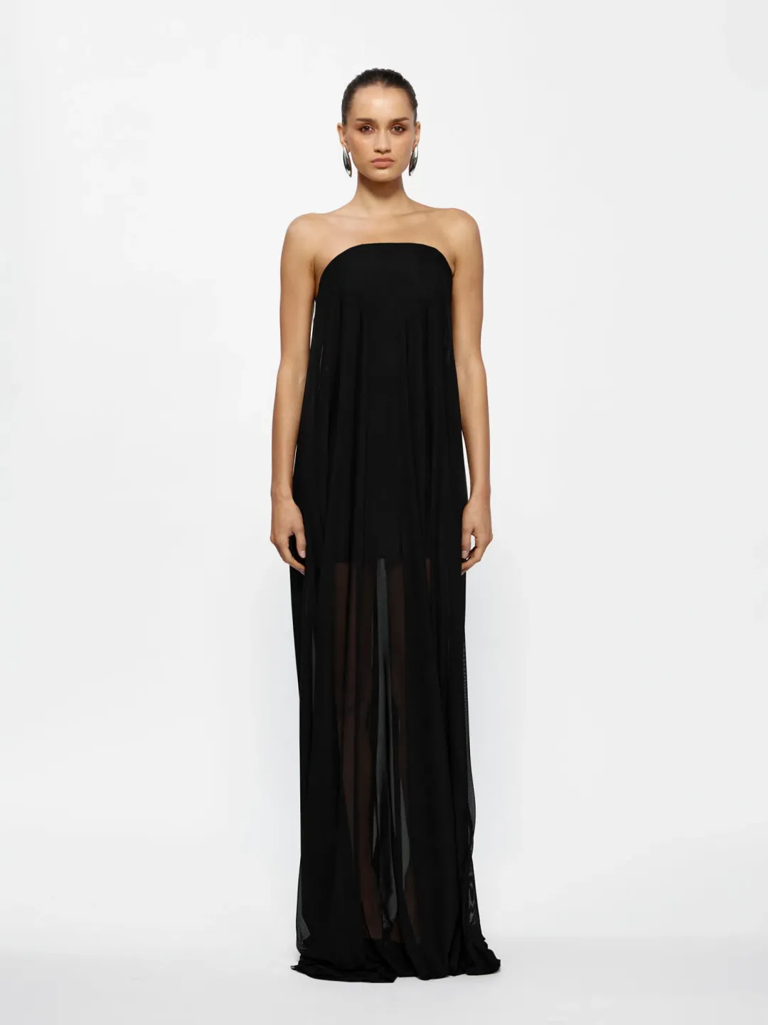 Effie Kats Orianna Mini Dress Black Size M/AU 10 for rent on The Volte - main image