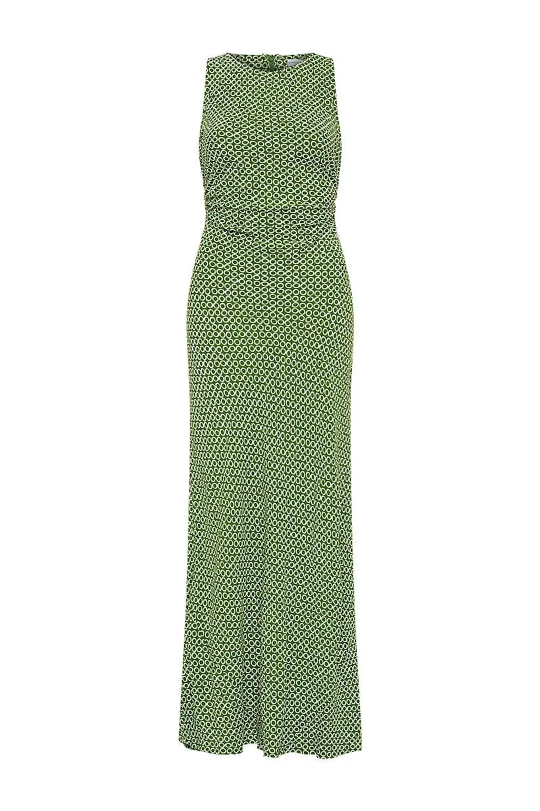 Faithfull the Brand Clementine Maxi Dress Green Size 8  for rent on The Volte - main image