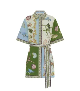 Alemais Bath House Mini Dress Multi Size AU 16 for rent on The Volte - image 5