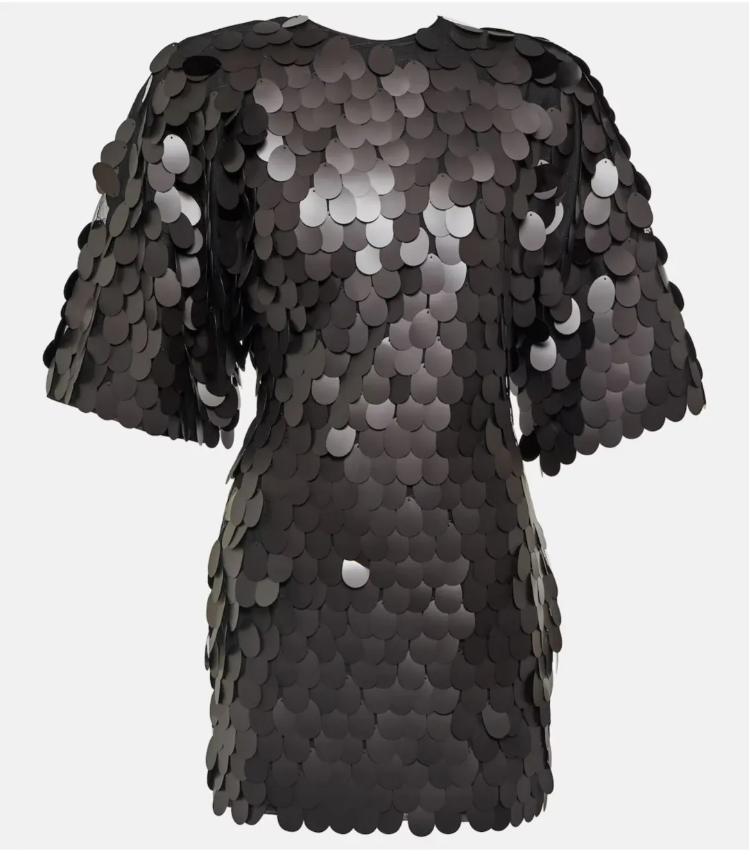 Rotate By Birger Christensen Sequined Mini Dress Black Size S / AU 8 for rent on The Volte - main image