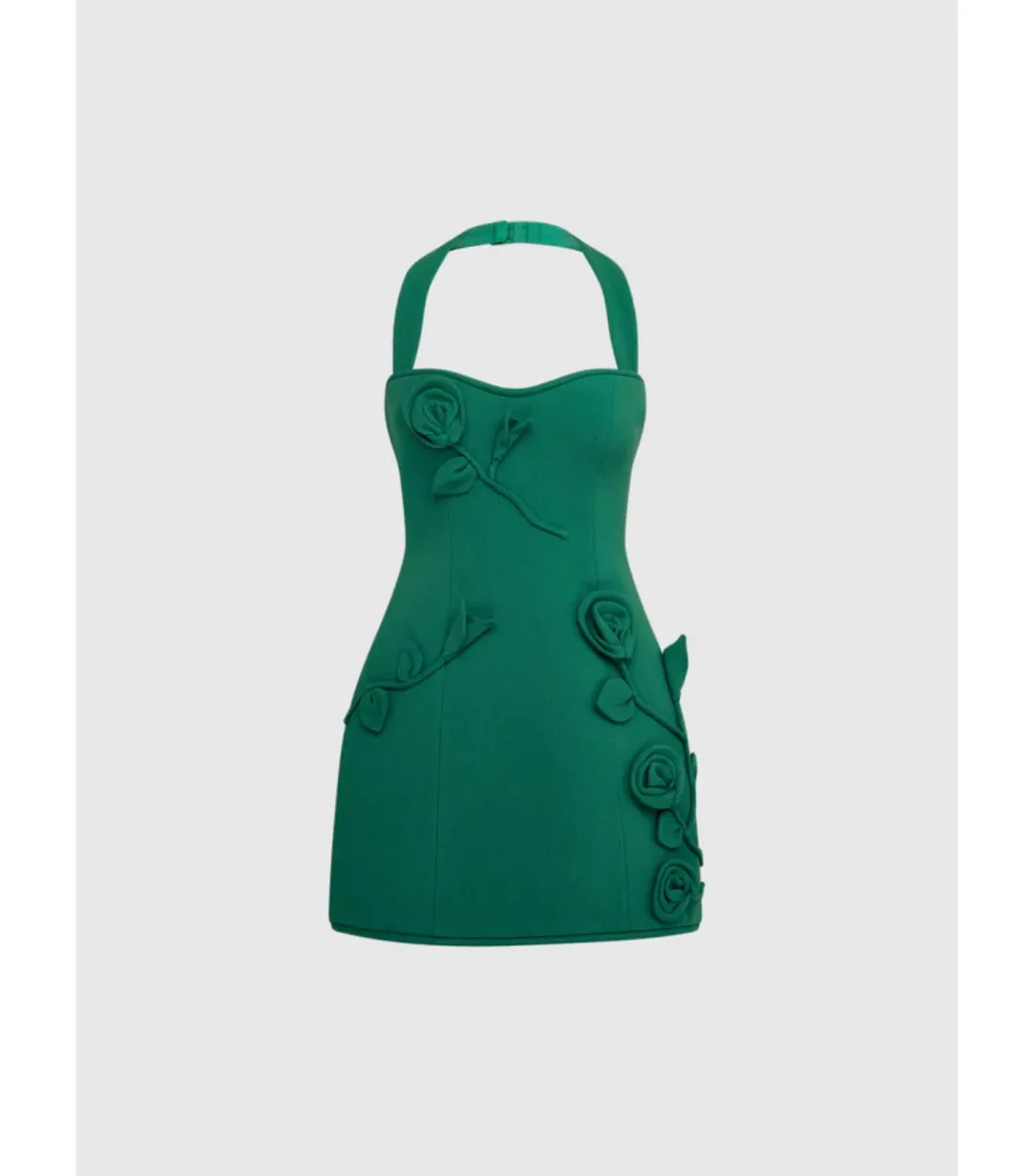 Sheike Maya Mini Dress Jade Green Size 12 for rent on The Volte - main image