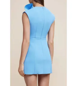 Acler  Harman Mini Dress in Blue Size AU 10 for rent on The Volte - image 5