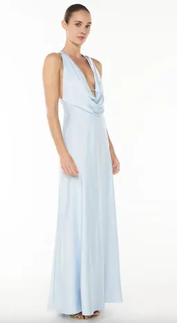 Manning Cartell Charmed Cowl Slip Dress Dove Blue size 10 for rent on The Volte - image 3