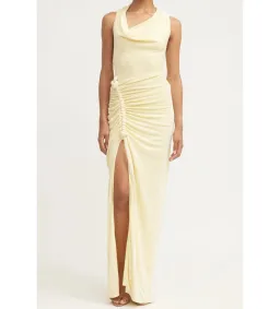 Tojha Sutton Maxi Dress Lemon/Yellow Size 10 for rent on The Volte - image 1