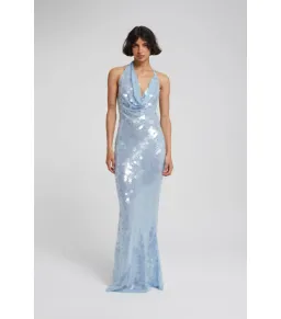 Rat & Boa Anais Maxi Dress in Cornflower Blue Size 6 for rent on The Volte - image 1