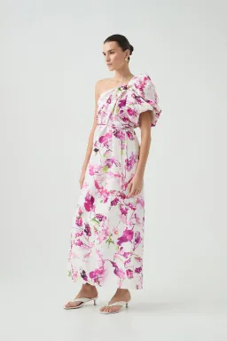 AJE CIRA MIDI DRESS FRESH FLORA SIZE 16 for rent on The Volte - image 4