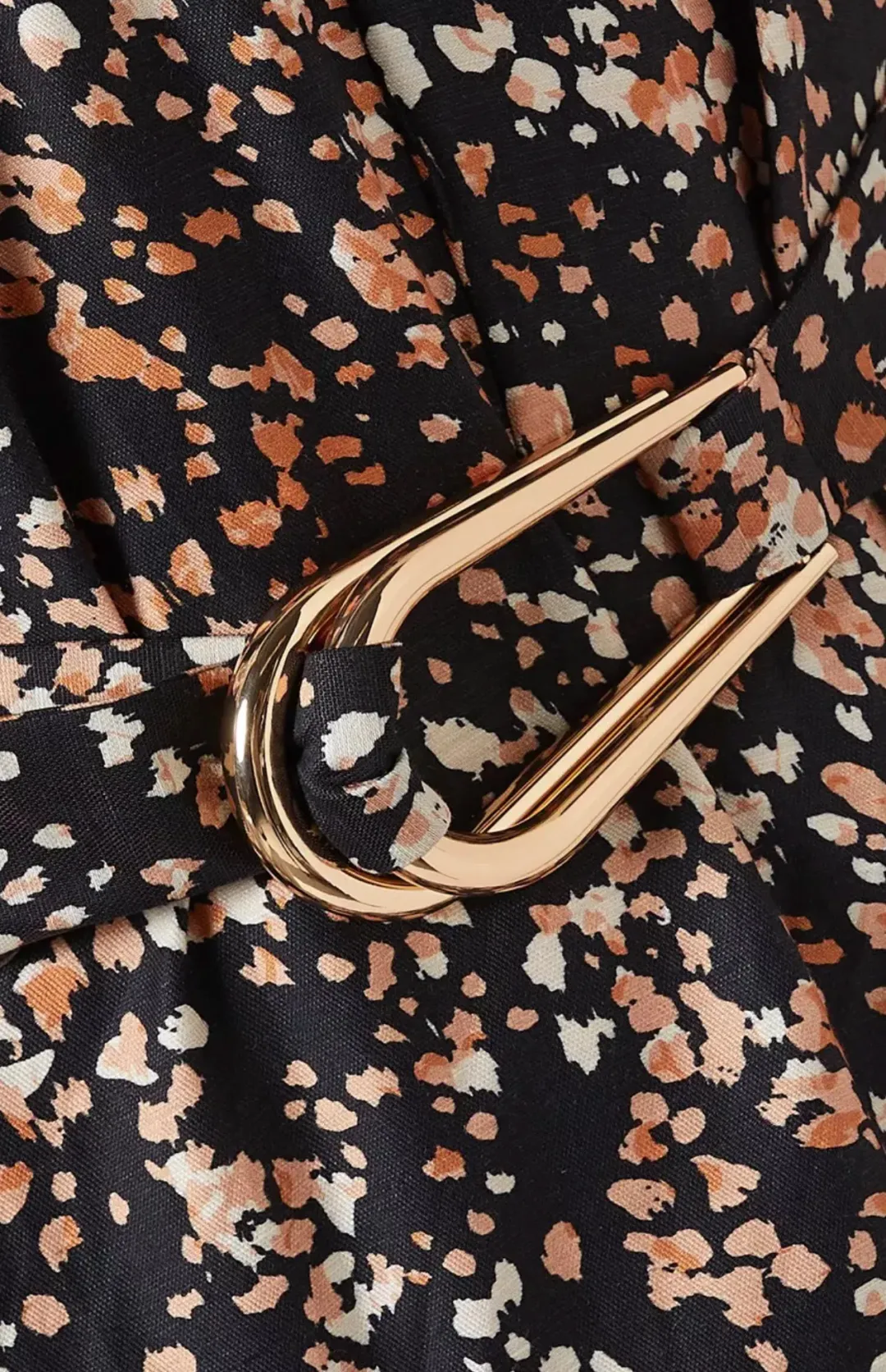 Acler Warner Wild Spot Print Maxi Dress AU8 for rent on The Volte - main image