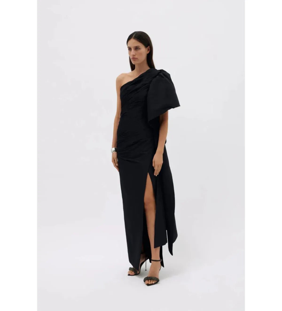 Rachel Gilbert Marji Gown in Black Size AU10 for rent on The Volte - main image