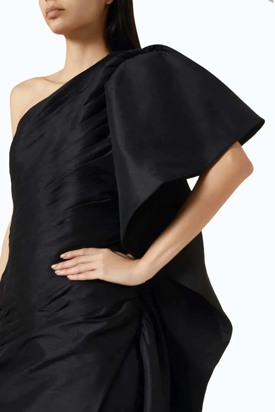 Rachel Gilbert Marji Gown in Black Size AU 10 for rent on The Volte - main image